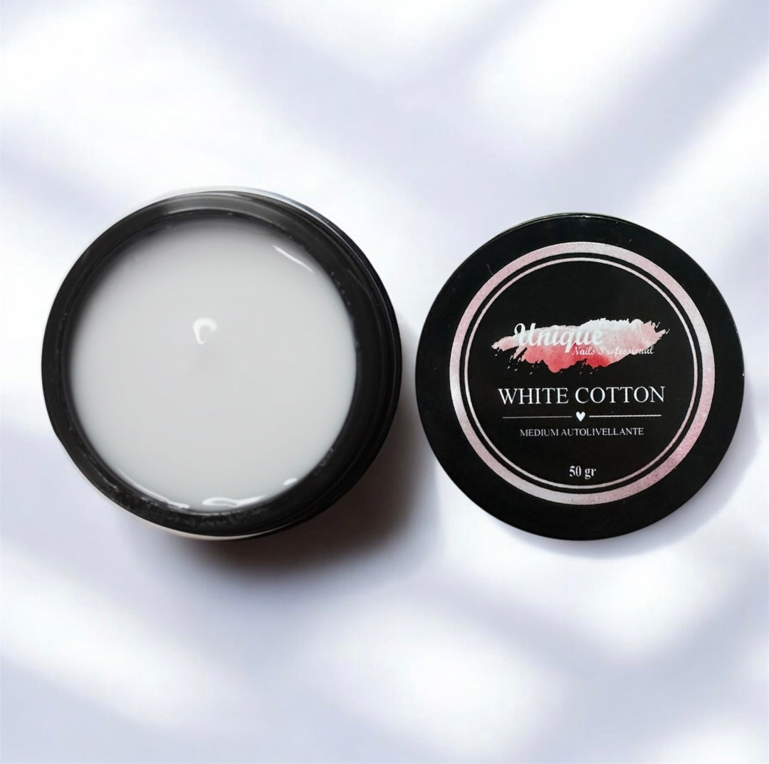 Builder Gel Medio Autolivellante White Cotton