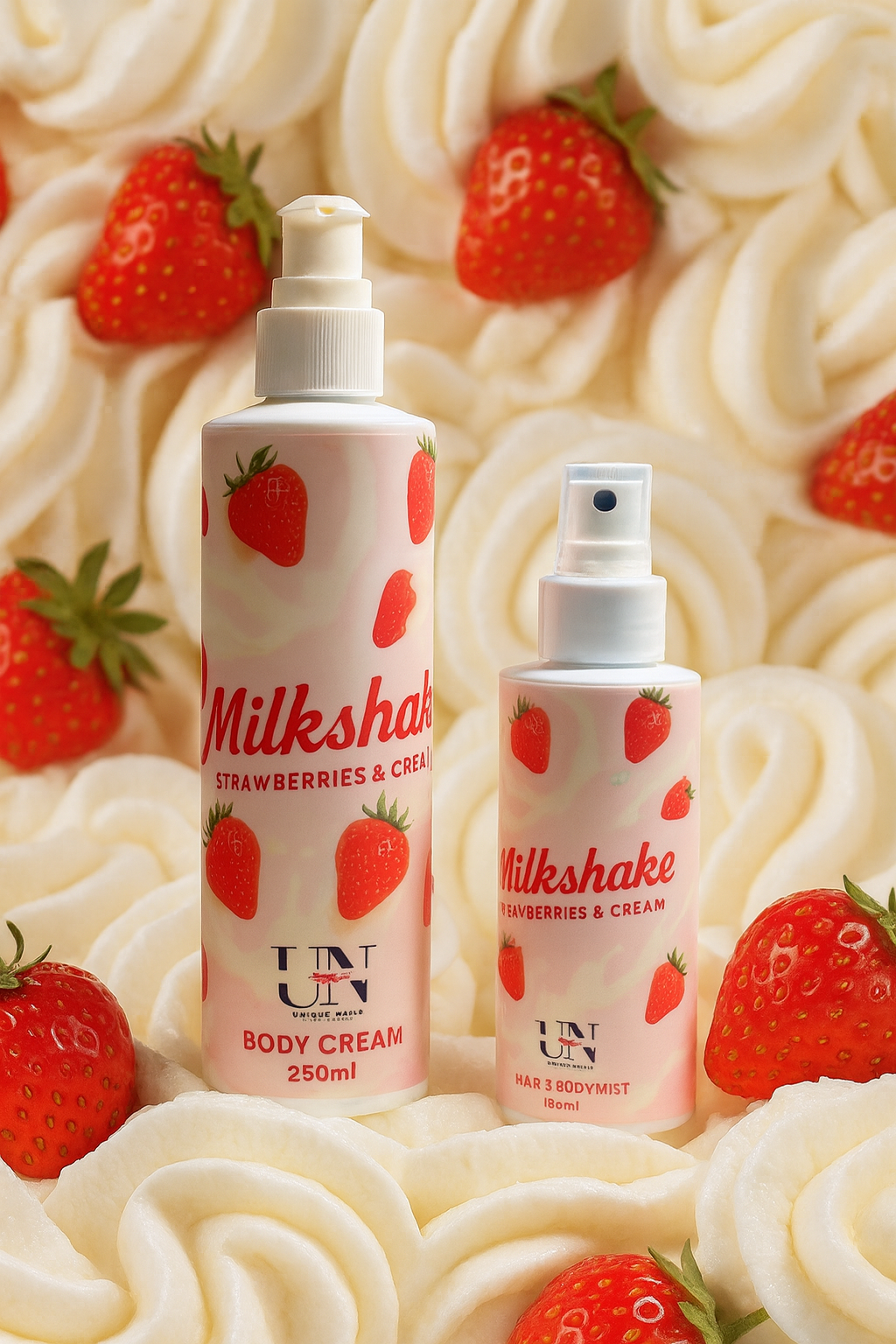 Acqua Profumata & Crema corpo MILKSHAKE🍰🍓